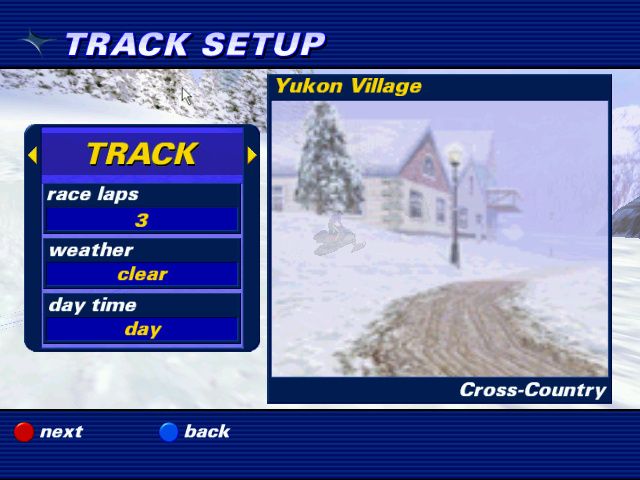 Polaris SnoCross screenshot 3 for Playstation